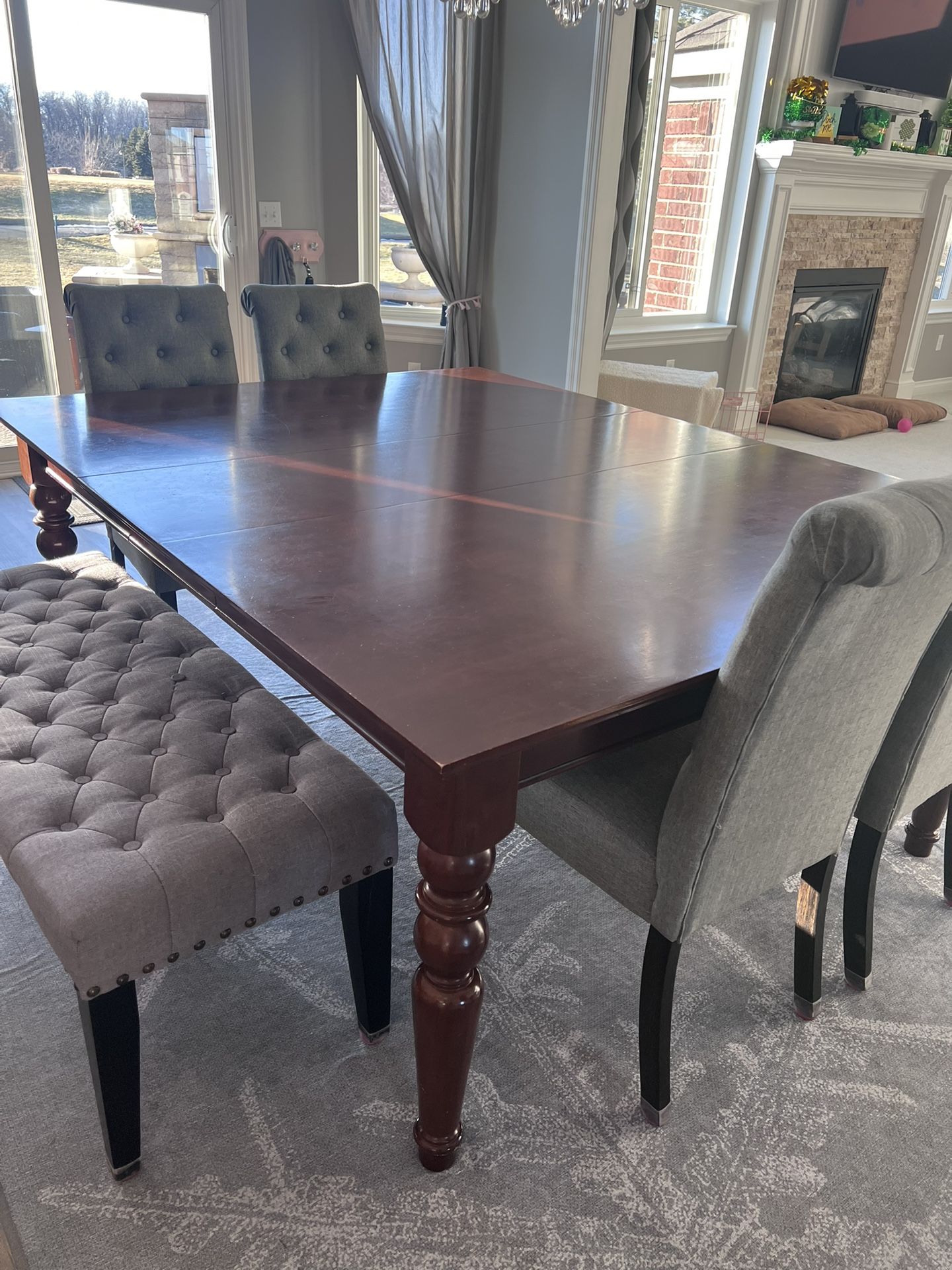 60” Square Pottery Barn Dining Table