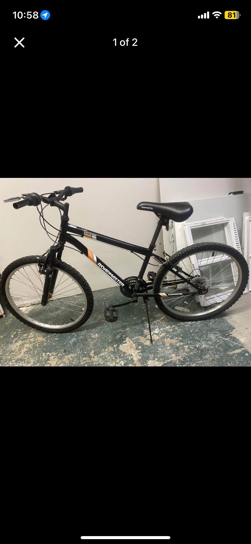 ROADMASTER Granite Peak Boy's Mountain Bike 24 black