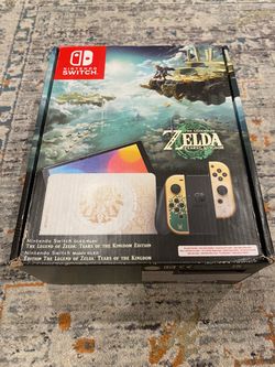 Nintendo switch oled zelda edition