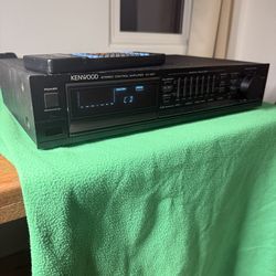 Kenwood KC-207 Vintage 7-Band Equalizer Stereo Control Amplifier (With Remote)
