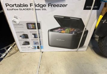 NEW EcoFlow GLACIER Classic 55L Portable Fridge/Freezer – Dual Zone