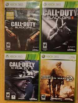Call of Duty Xbox 360 Games