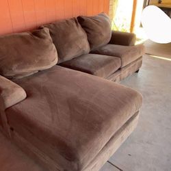 Extra Big Size L Sofa With Chaise