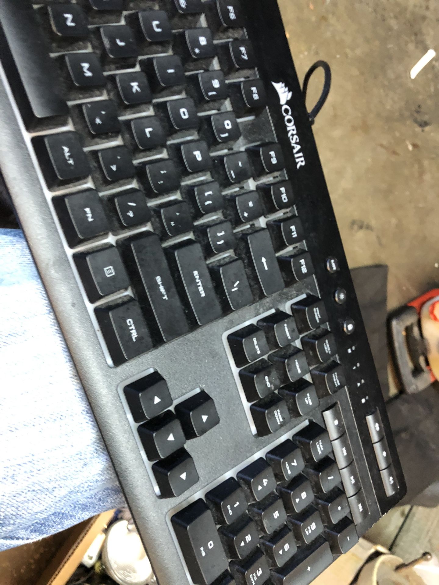 Gaming Keyboard And Wireless Mouse