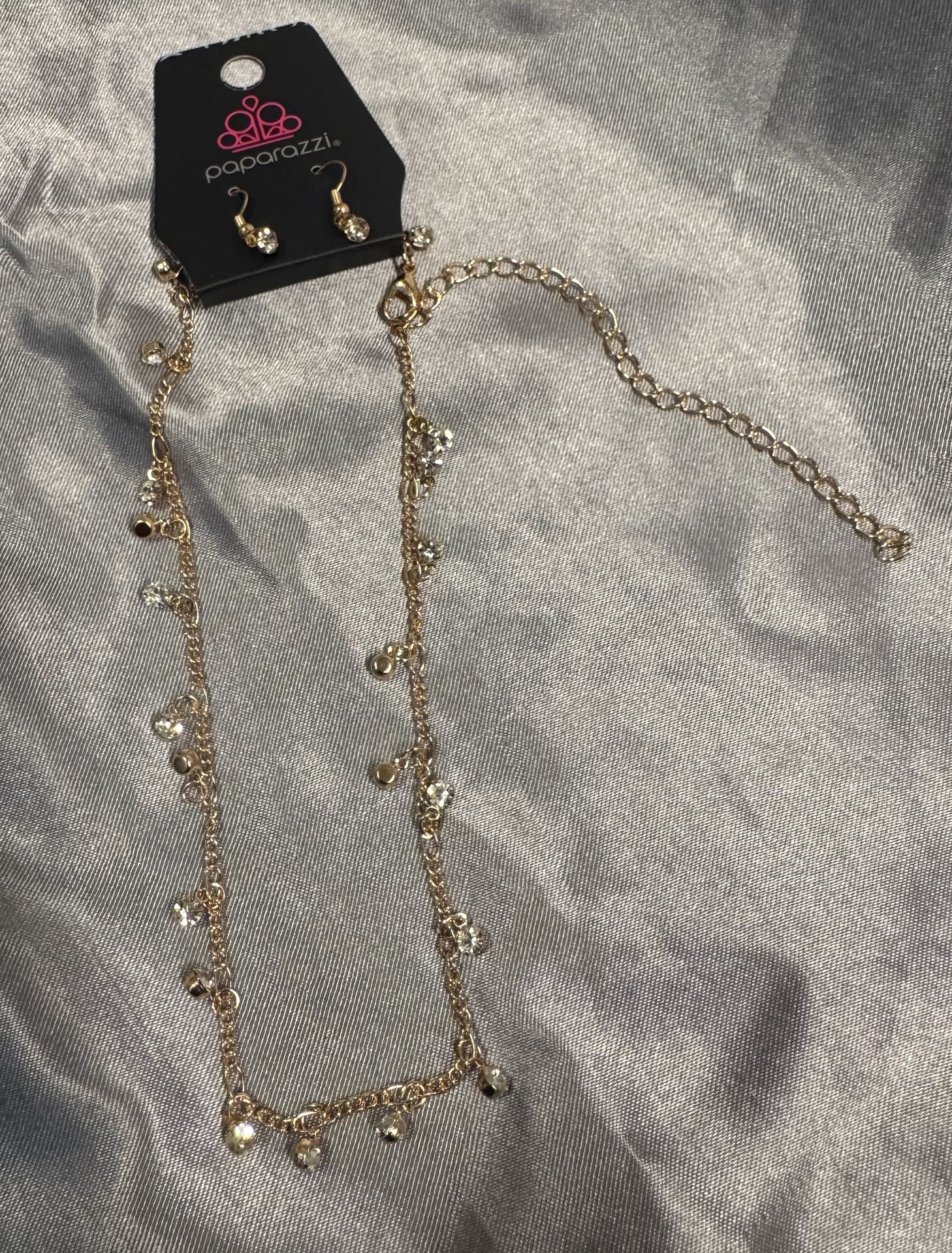 Bringing Sparkle Back Necklace & Earrings