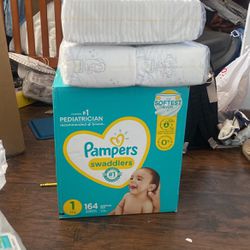 330 pampers Swaddlers Size 1
