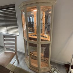 Vintage Glass Hutch