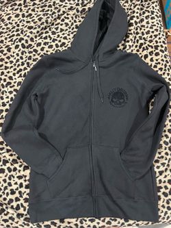 Harley women zip up sweater size small $40