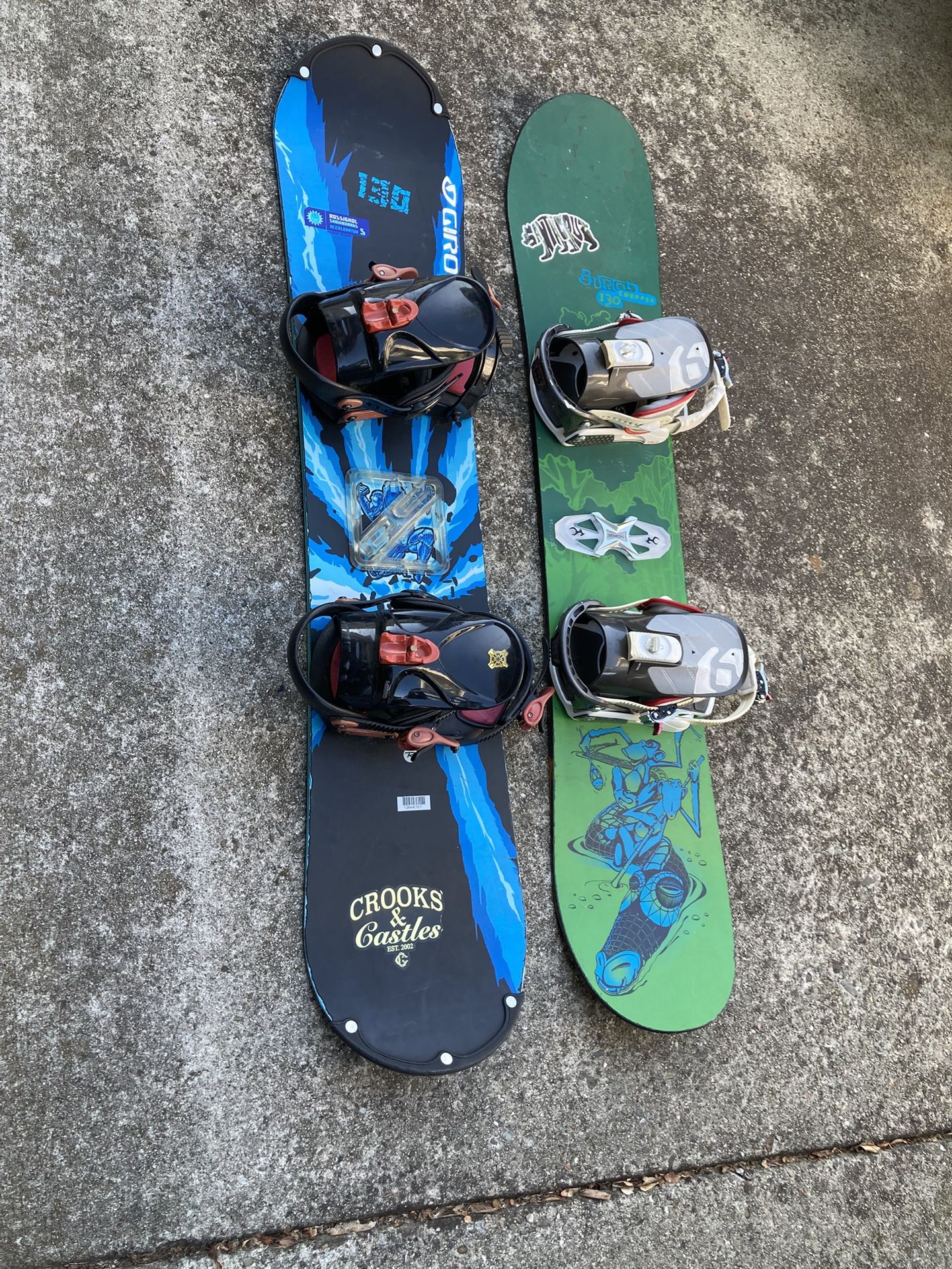 Snowboards 130