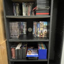Tall Entertainment TV Stand / Media Storage 