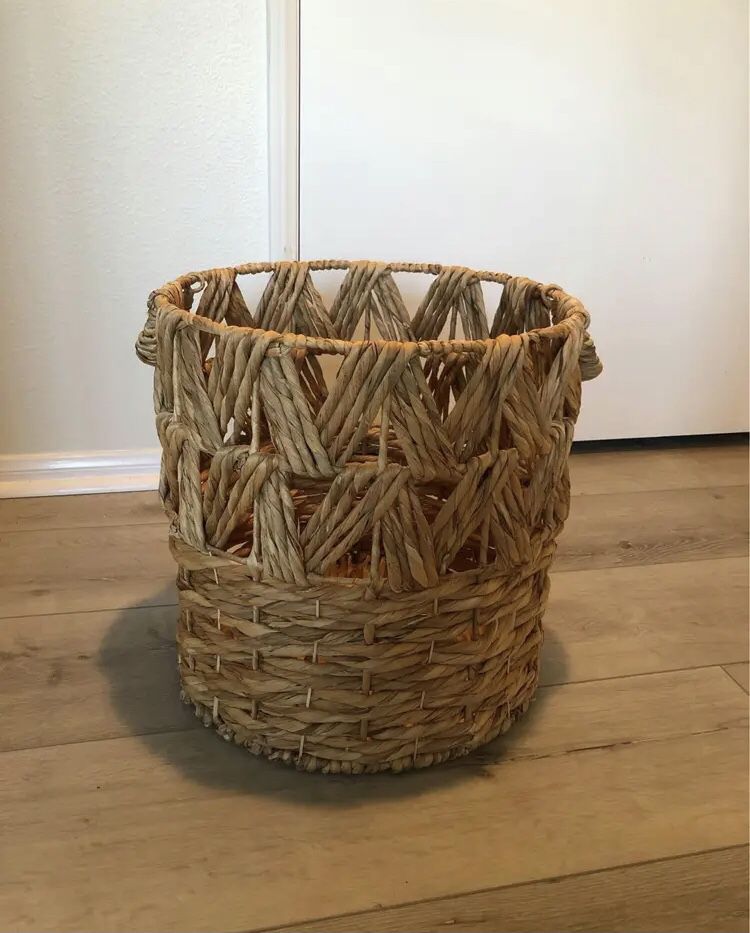 Woven Basket In Perfect Condition