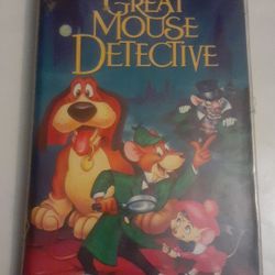 Disney The Great Mouse Ditective VHS movie tape original