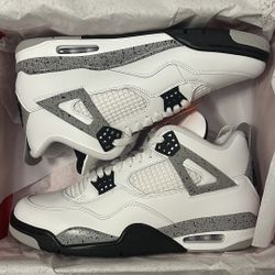 Jordan 4 White Cement 8, 9.5-13M