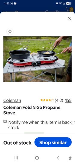 Propane camping stove