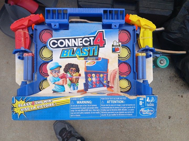 Brand New Connect 4 Blaster By Nerf