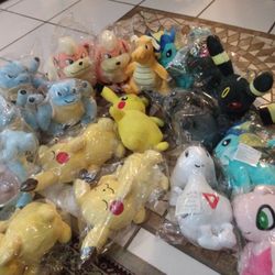 Brand New Pokemon Plushs 15 Each