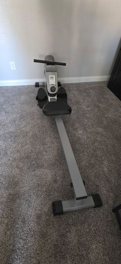 Magnetic Rowing Machine with LCD Monitor