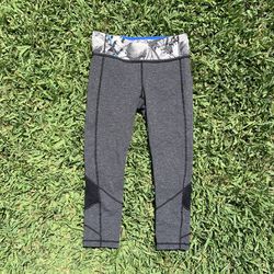 lululemon athletica Pace Rival Crop 22" Leggings Size 6 Workout Athleisure