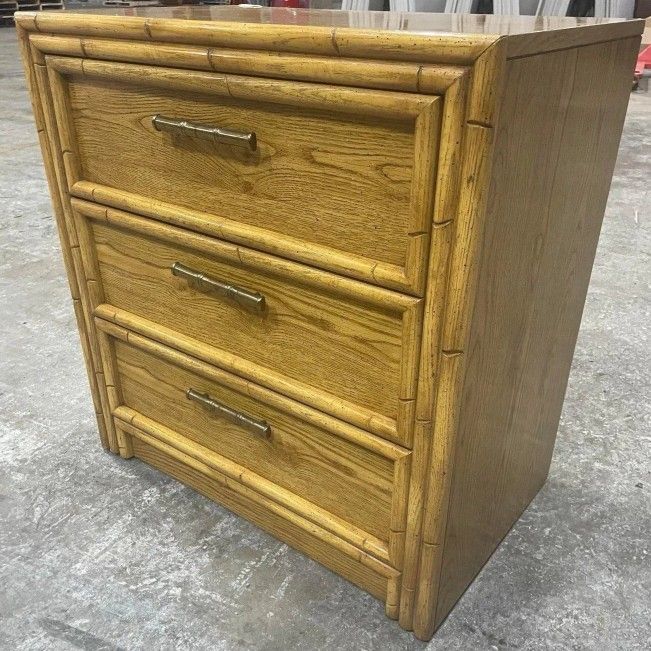 Chinoiserie Style Faux Bamboo Chest by Lea Furniture