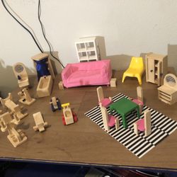 Cute Doll House Accessories 