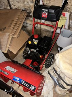 Troy Built snow Blower