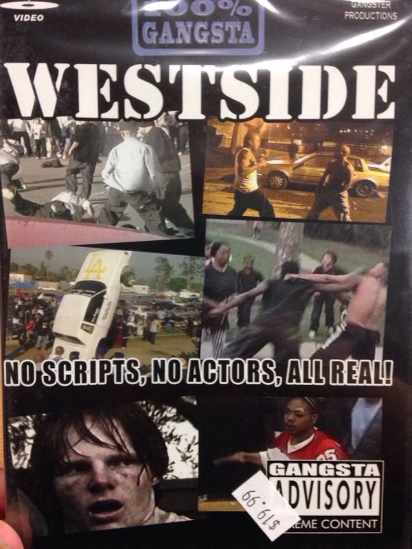 Westside Vol.1, 2 & 3 street fight DVDs