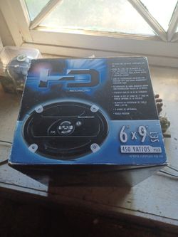 6x9 HD Scosche 450 Watts