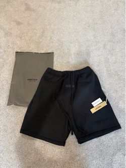 Brand new black essential shorts size M