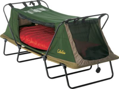 Cabellas single deluxe cot tent rain cover camping