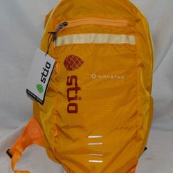 Brand New with Tags! Stio Basin LT Backpack 25L for Camping Hiking Travel - Unisex / Pollen Yellow / One Size