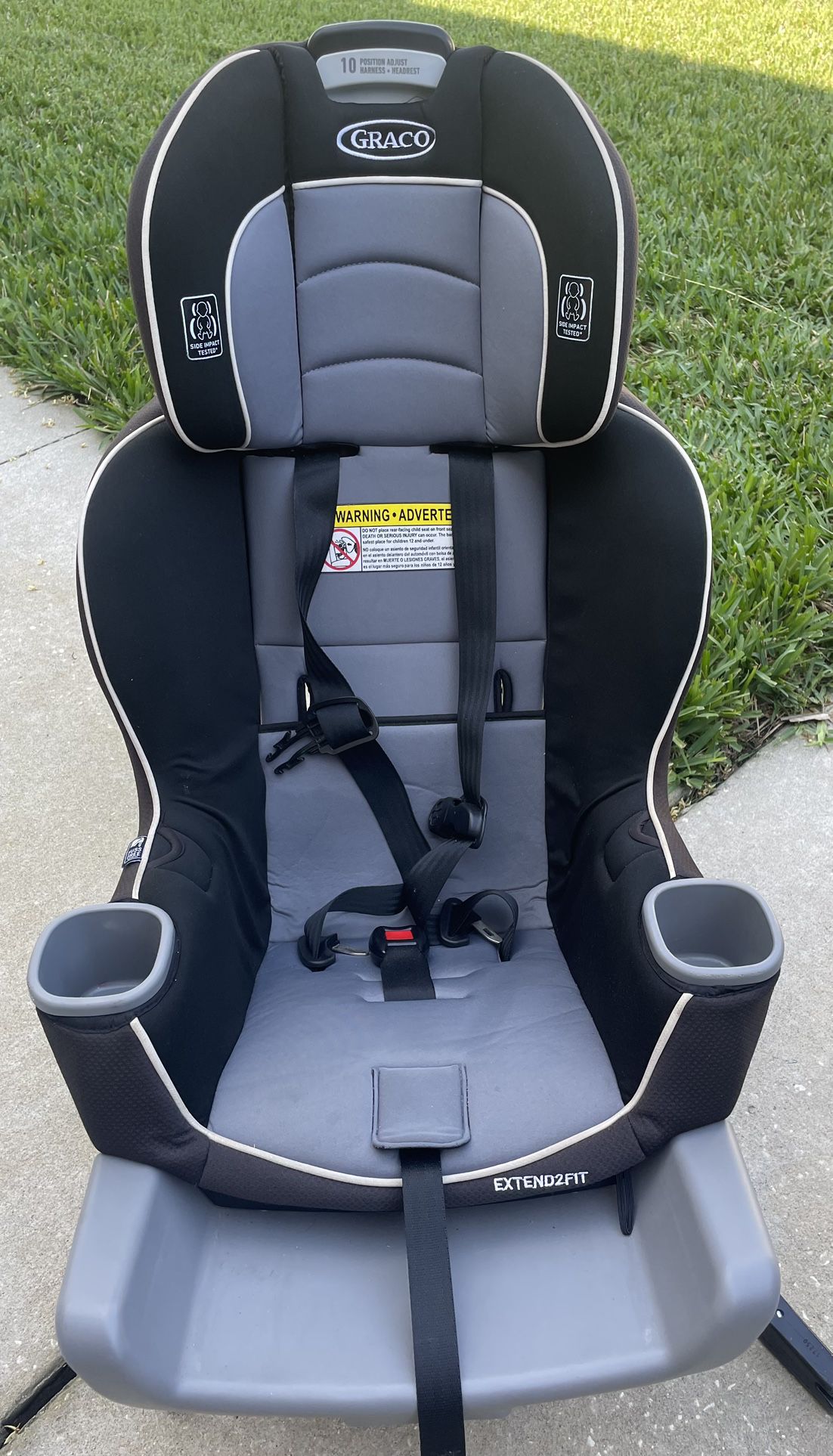 Graco 10 Position adjust Extended2Fit Car seat
