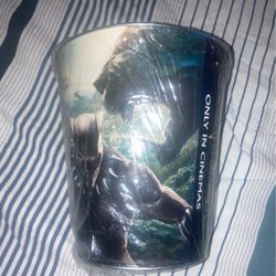 Black Panther metal tin popcorn cup