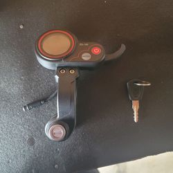 Universal electric scooter Display/ignition/key