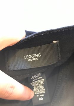 Black ripped jeans