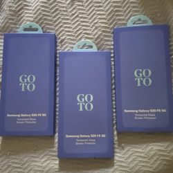 Samasung Galaxy S20 Tempered Glass Screen Protectors- 3 Packages