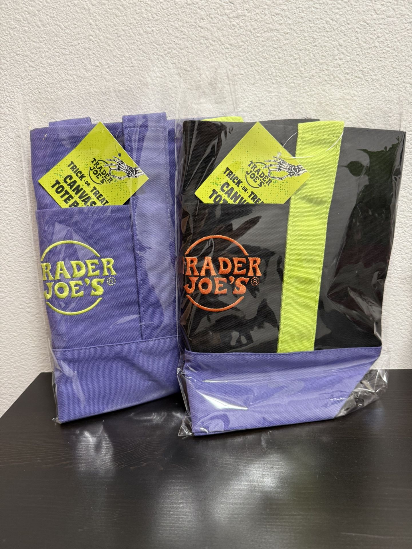 Trader Joe’s Mini Canvas Purple / Multi Color