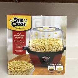 Stir Crazy Popcorn Machine
