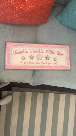 Hobby Lobby Little Girl room decor sign