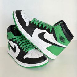 Air Jordan 1 Retro High OG 'Lucky Green' sneakers DZ5485-031 Men's Size 11