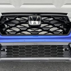BLUE HONDA CRV CR-V FRONT BUMPER 2023 2024 2025