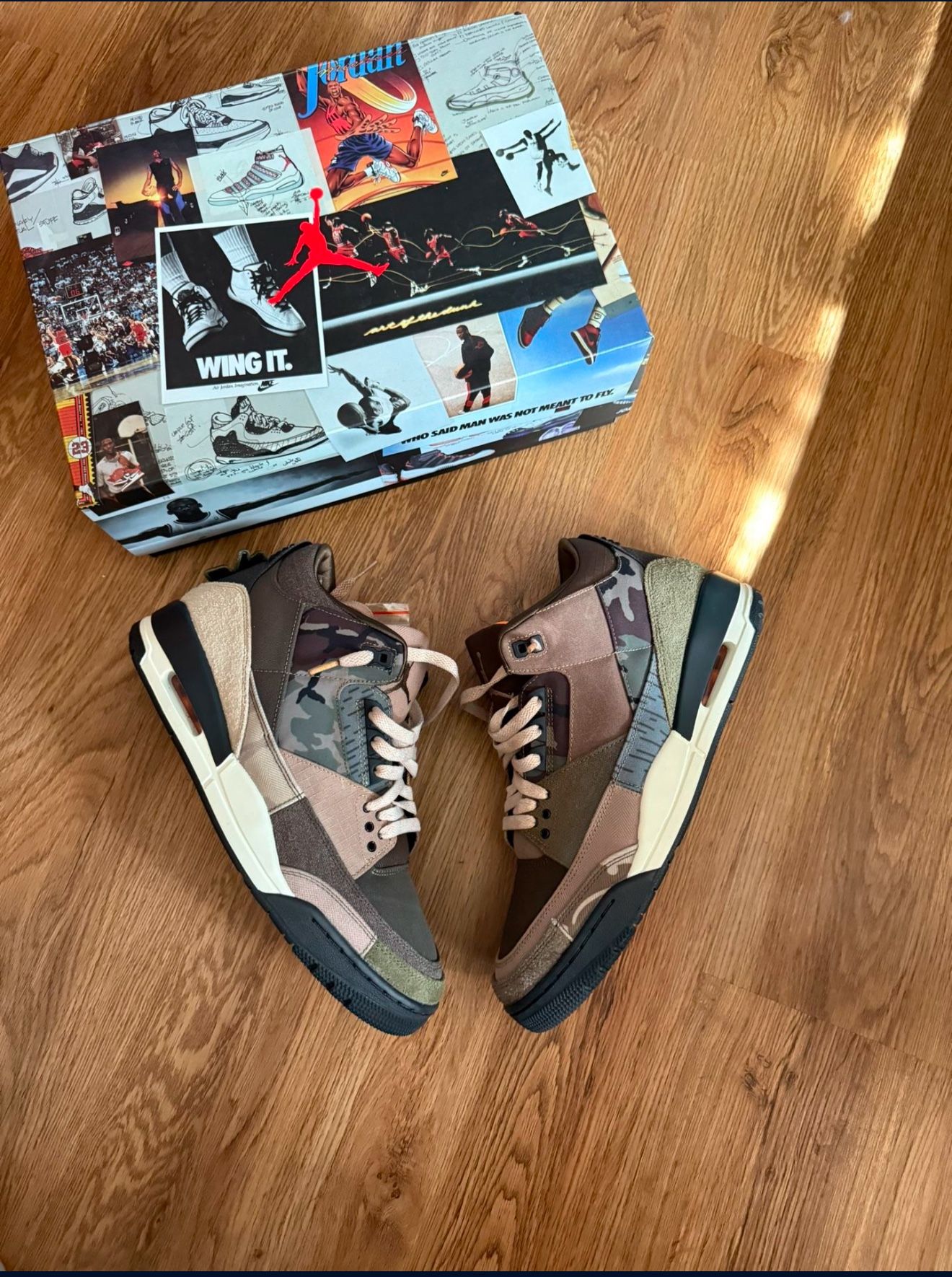 2021 Air Jordan 3 Retro Patchwork