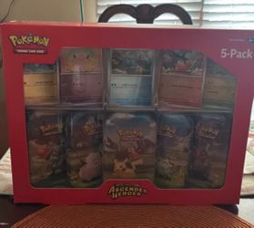 Ascended heroes 5 tins