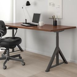 IKEA IDÅSEN Desk, brown, 63x31 1/2 "