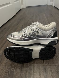 Chanel Runners Sliver & Purple Size 12 