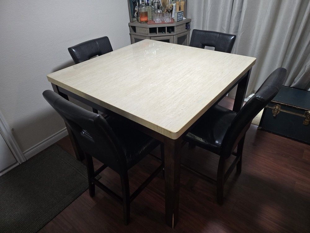 Dining Table And 4 Chairs
