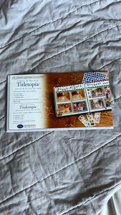 Creative Memories Titletopia Circle & Banner Aligners