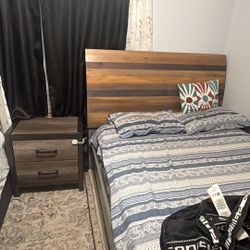 Trundle Bed  and Night Stand 
