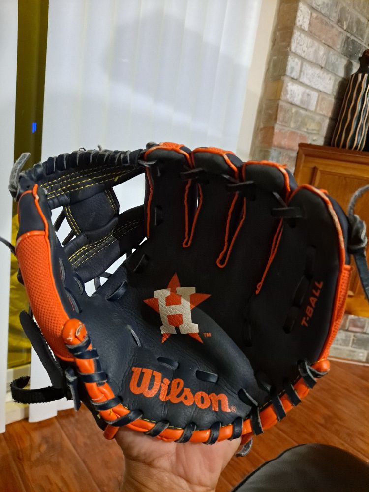Kid's Houston Astros Baseball (t-ball)Glove