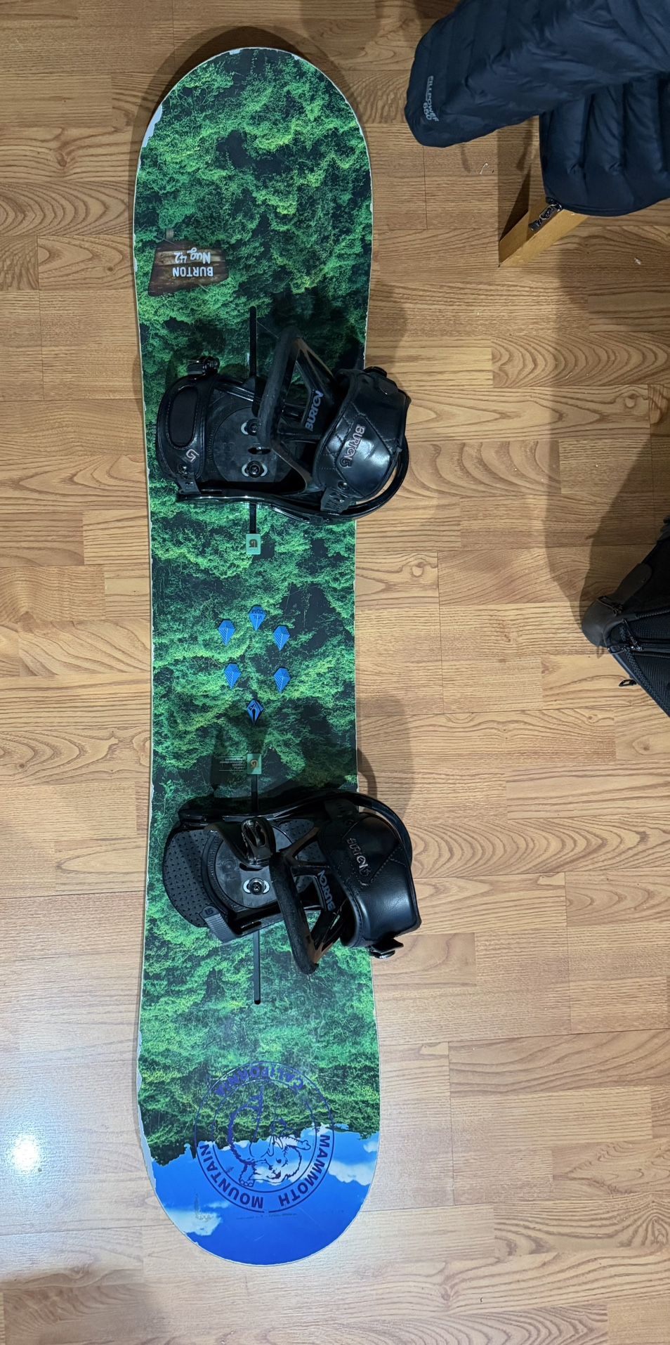 Burton Snowboard With Bindings Included!