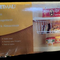 Undershelf Basket Organization Closetmaid 